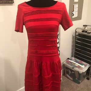 Red Eliza J Dress